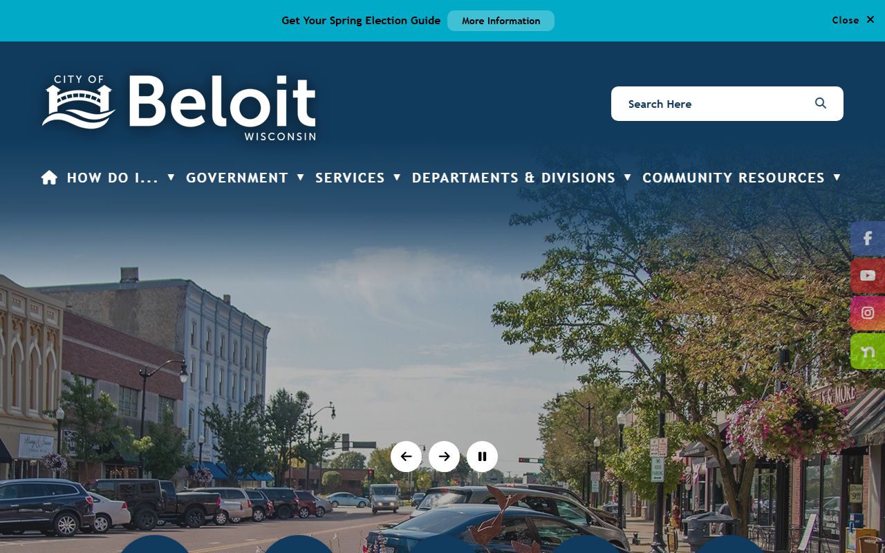 Beloit Public Records official city image