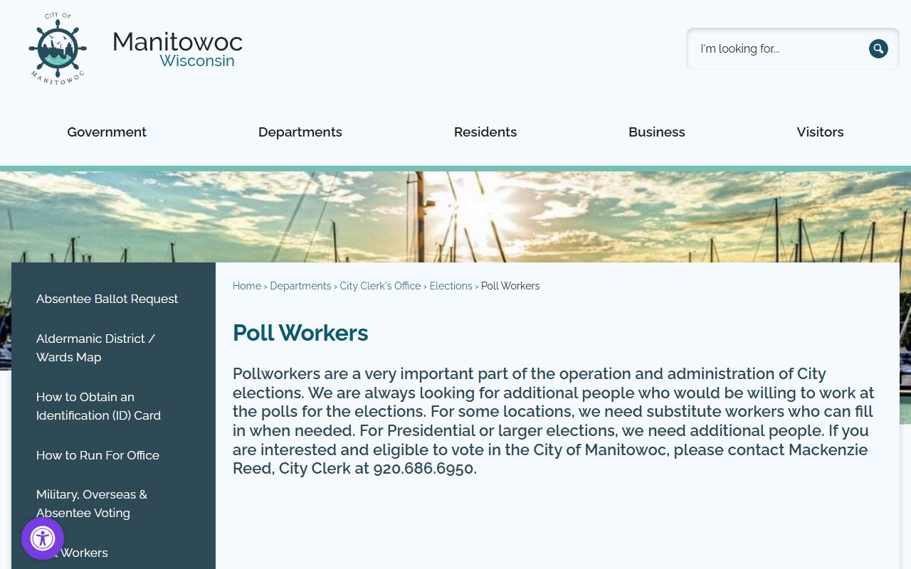 Manitowoc Public Records police department