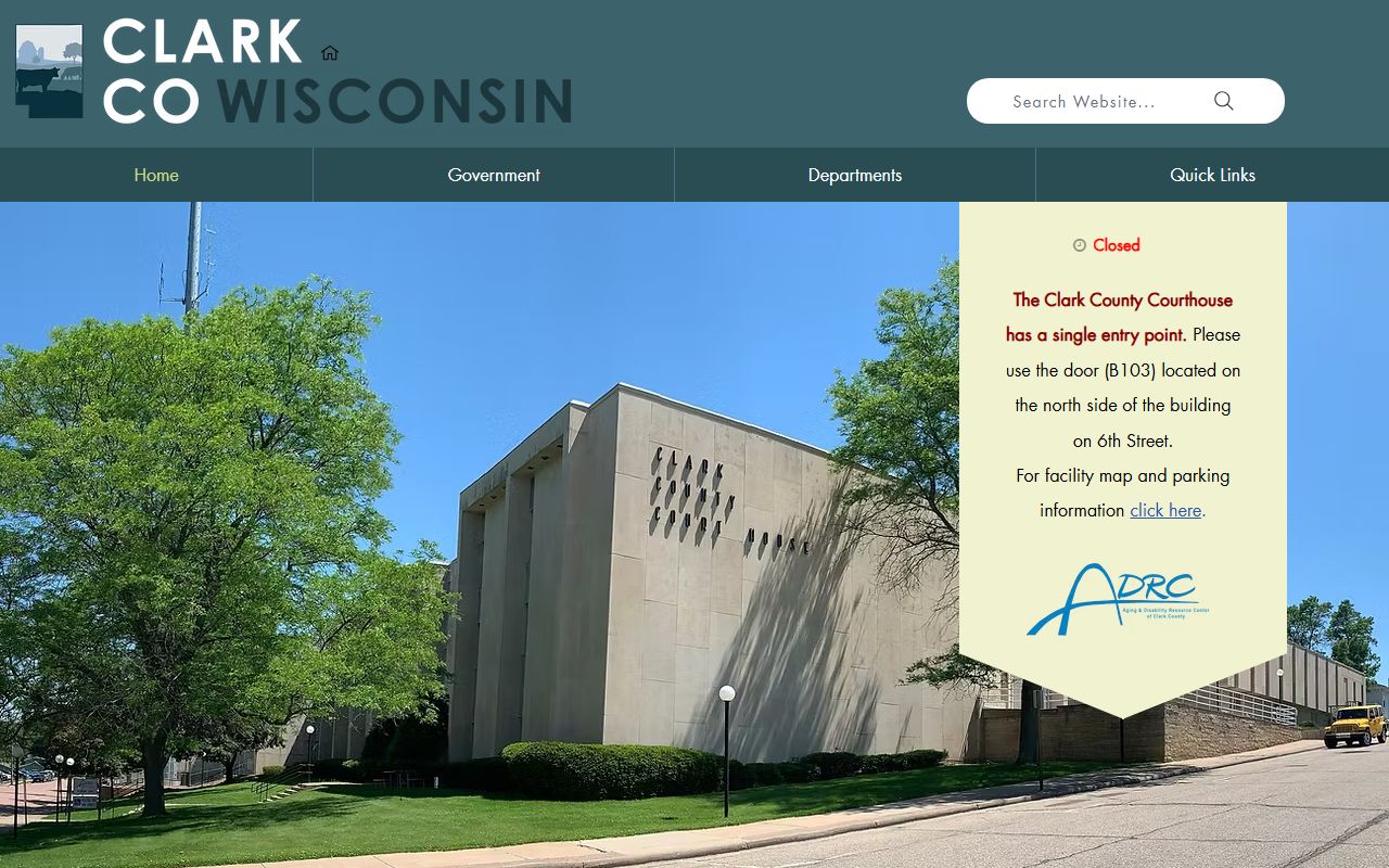 Clark County Public Records official website