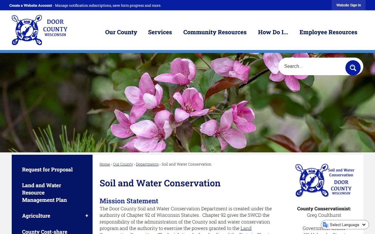 Door County Public Records register of deeds