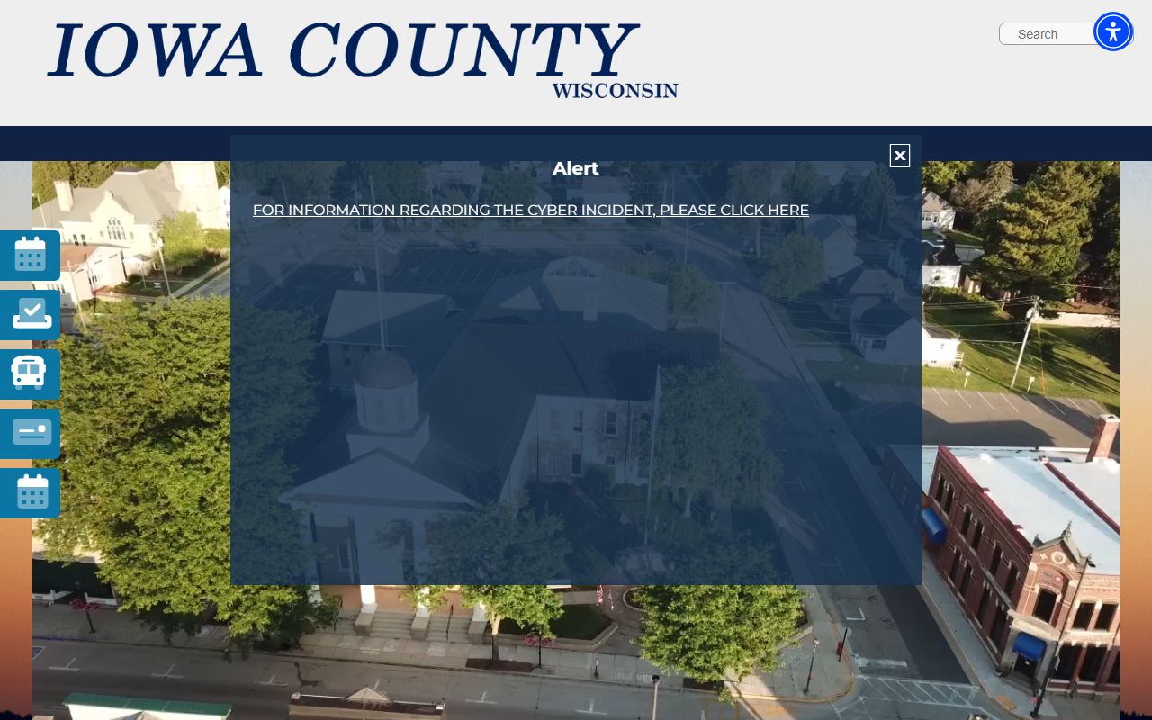Iowa County Public Records official website