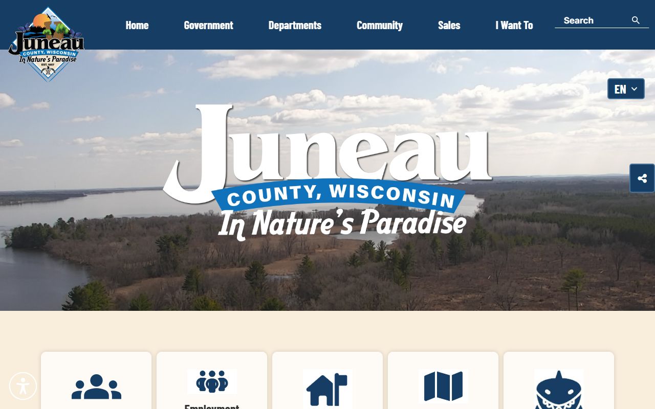 Juneau County Public Records official website