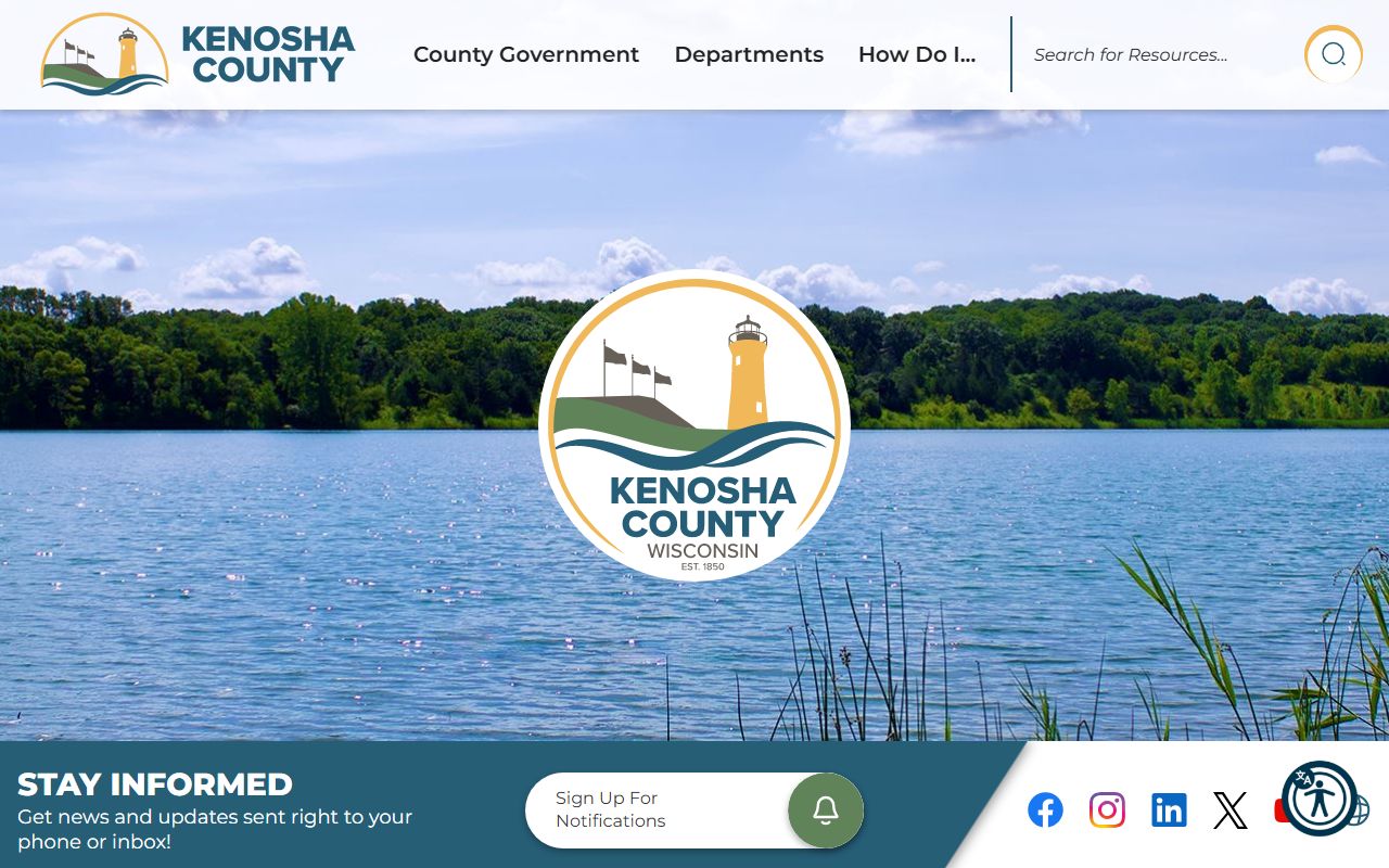 Kenosha County Public Records official website