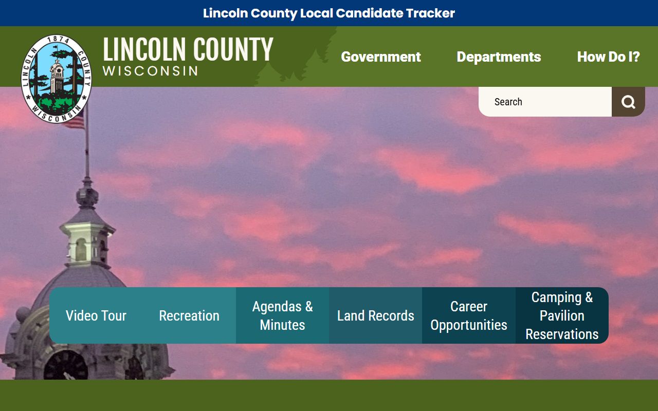 Lincoln County Public Records official website