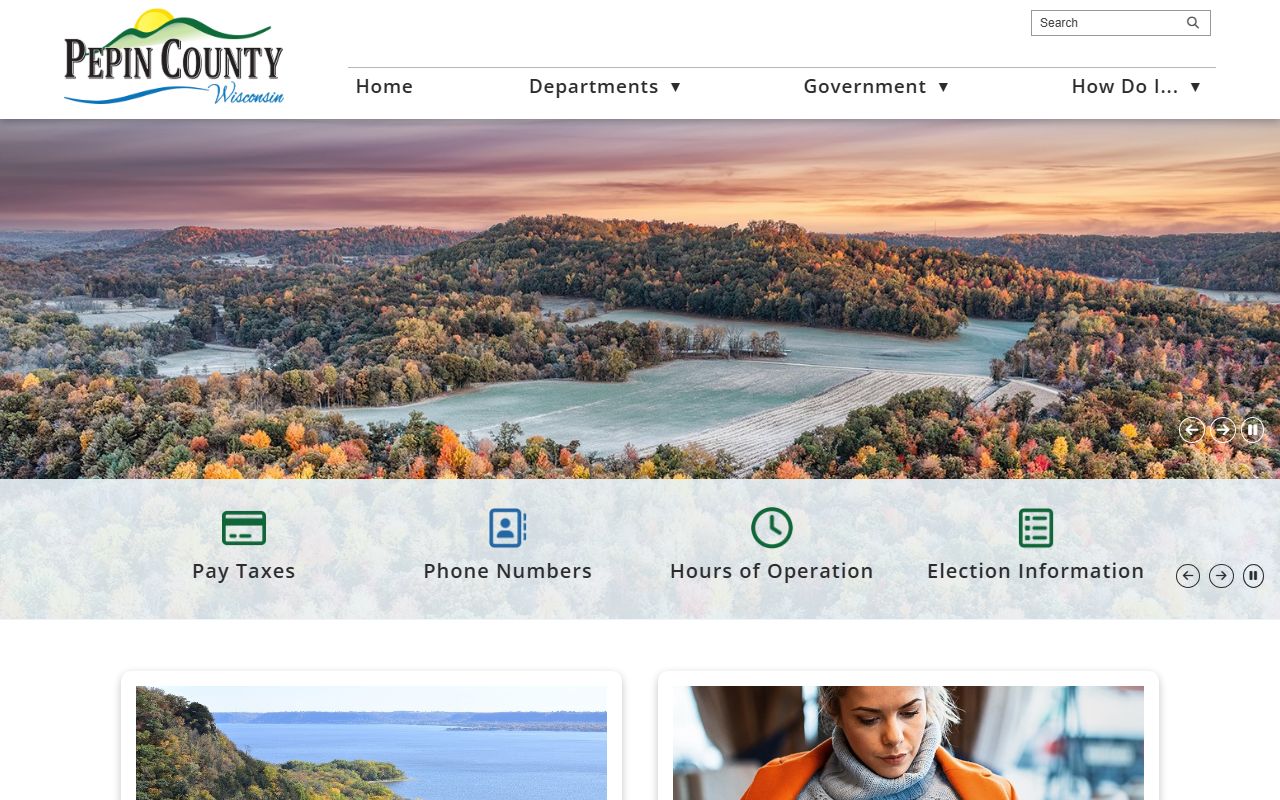 Pepin County Public Records official website