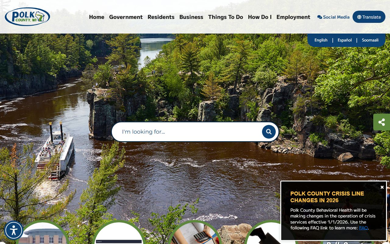 Polk County Public Records official website