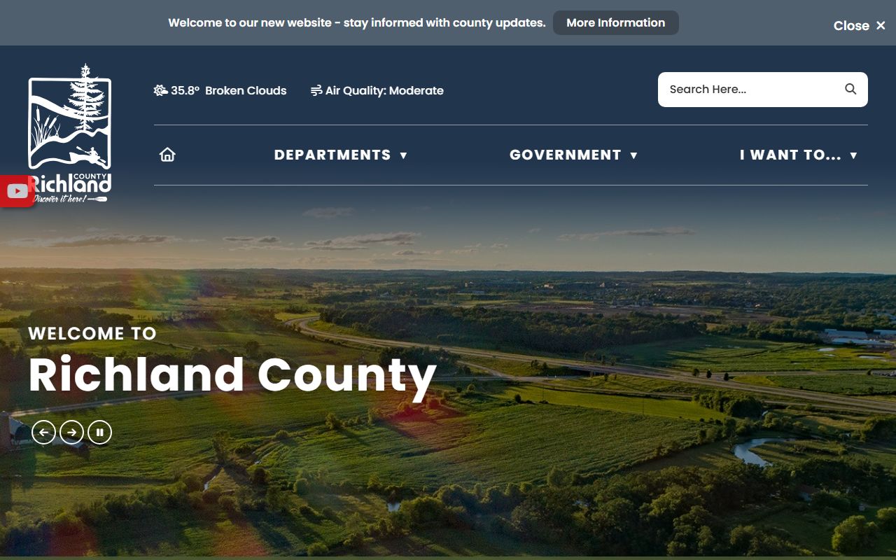 Richland County Public Records official website