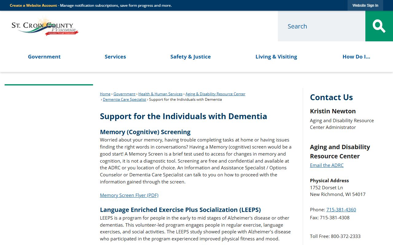 St. Croix County Public Records clerk of courts