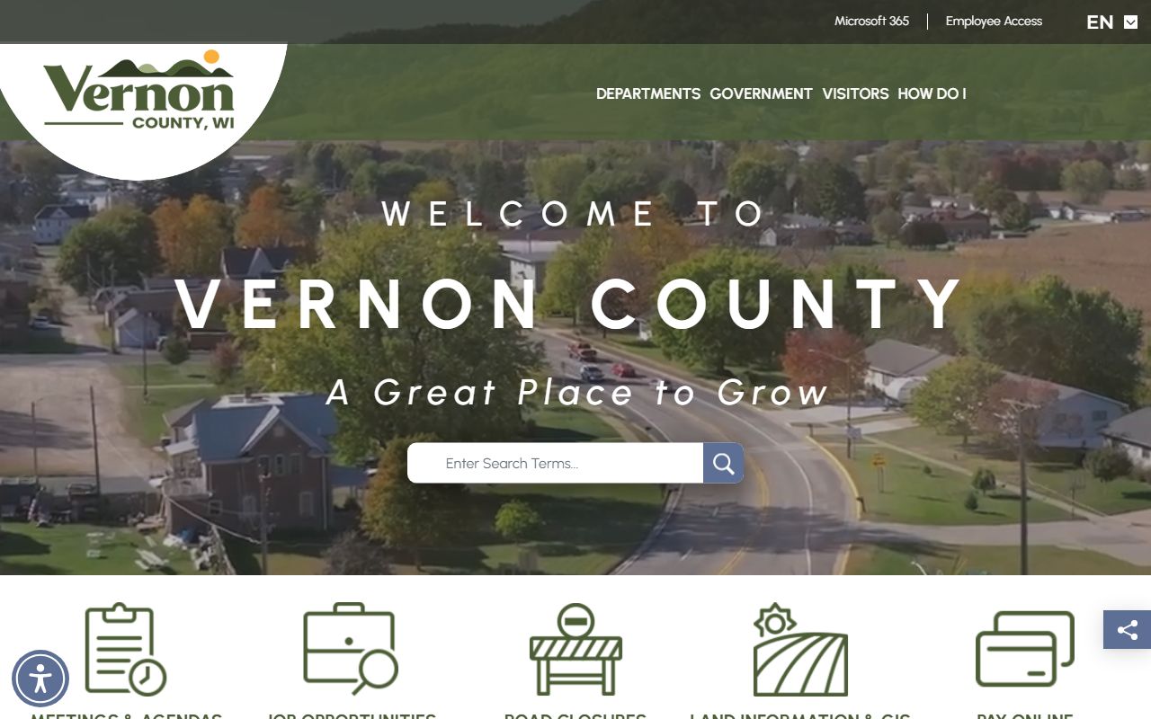 Vernon County Public Records official website