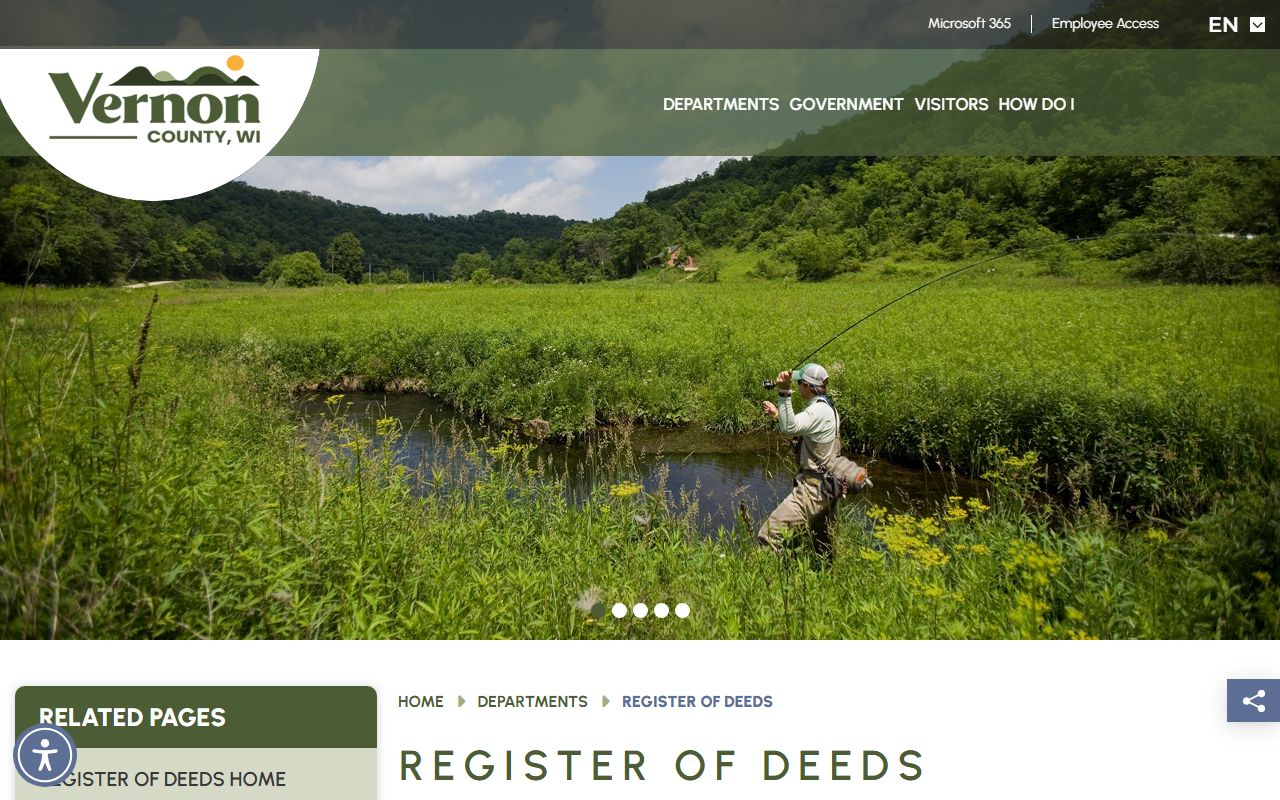 Vernon County Public Records register of deeds