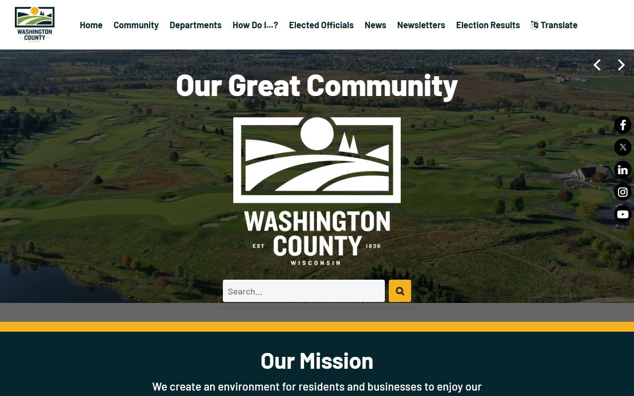 Washington County Public Records official website