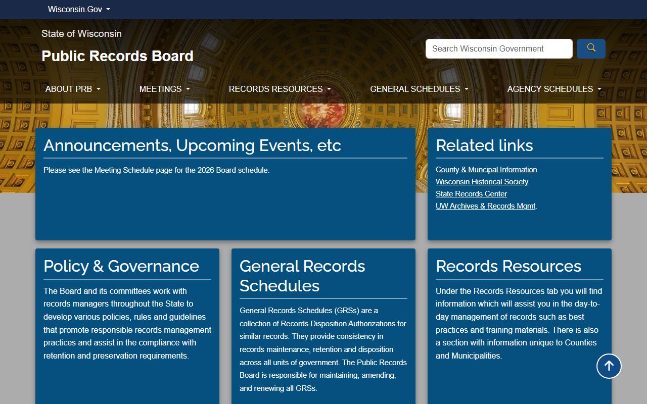 Wisconsin Public Records Board